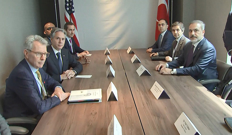 US State Secretary Blinken meets with Turkey's Foreign Minister Hakan Fidan