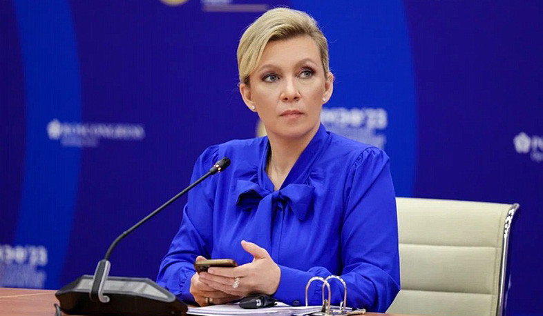 We call on Yerevan not to abandon work in trilateral formats: Zakharova