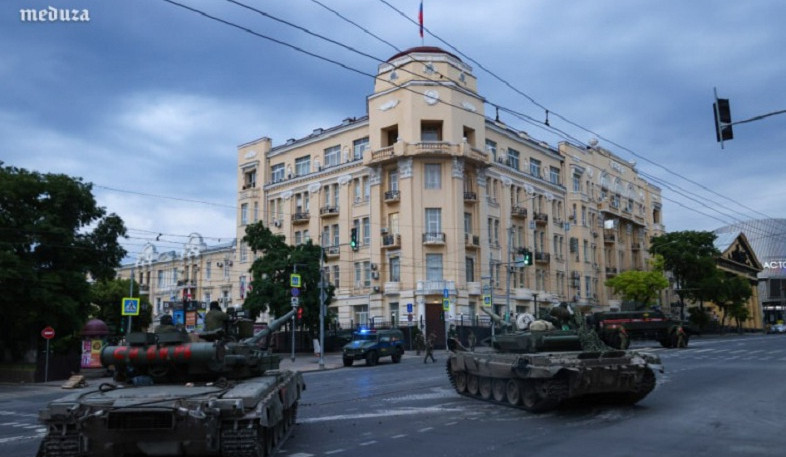 Пригожин заявил, что контролирует военные объекты в Ростове