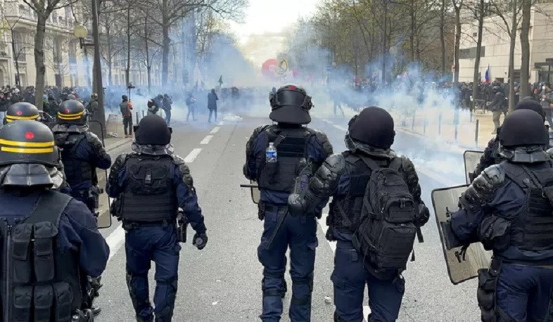 Во Франции за участие в погромах за ночь задержали 150 человек