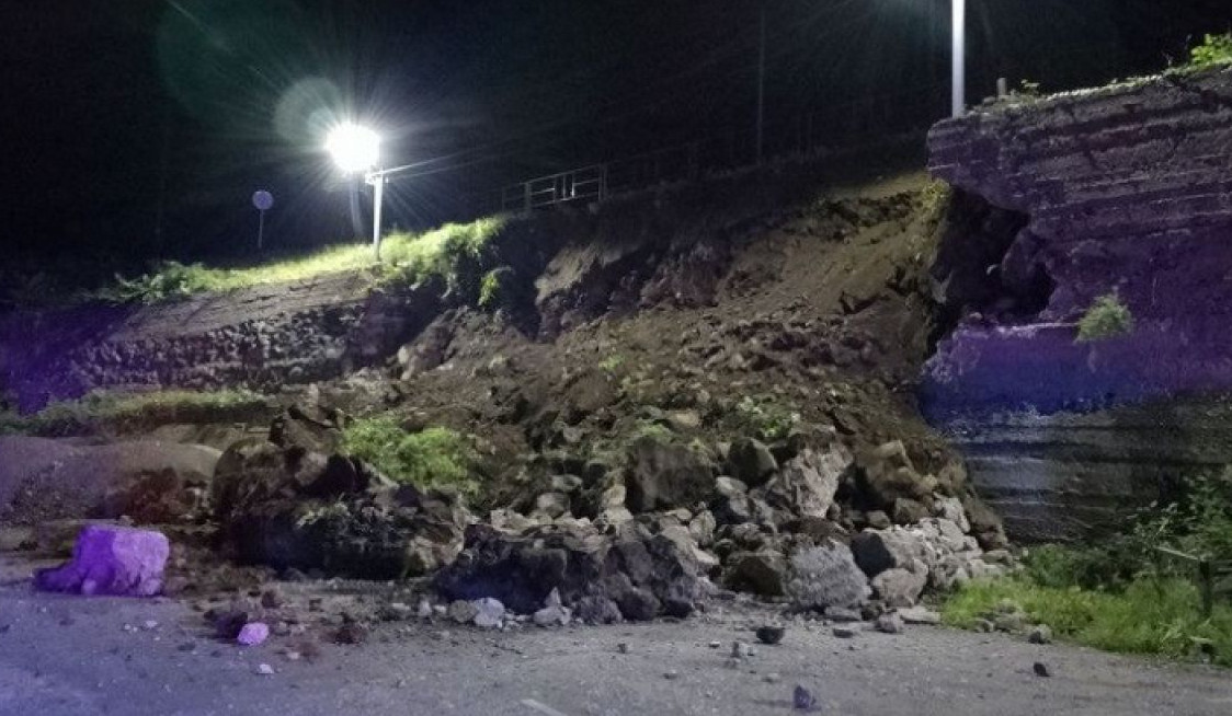 Վանաձոր-Բագրատաշեն ճանապարհին հենապատ է փլուզվել, երթևեկությունը կիրականացվի Ալավերդիով