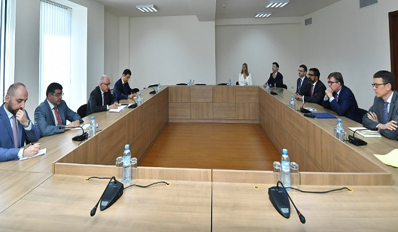 Deputy Foreign Minister of Armenia received Head of Office of Sanctions Coordination at State Department