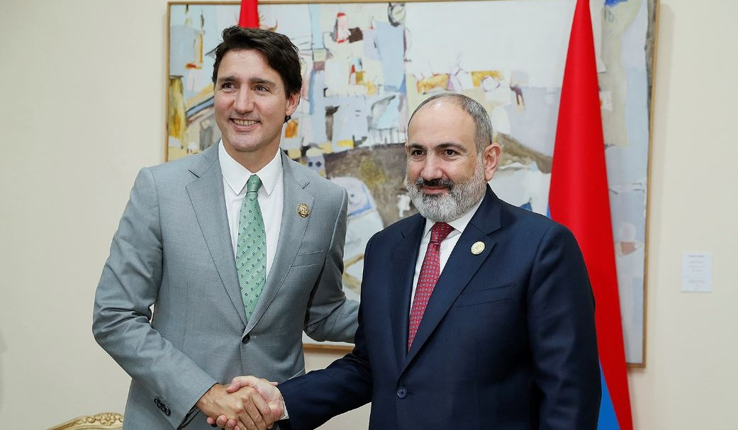 Nikol Pashinyan sends congratulatory message to Justin Trudeau