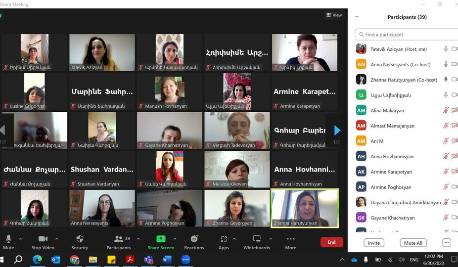 Meeting-discussion on  'Women in Diplomacy' took place