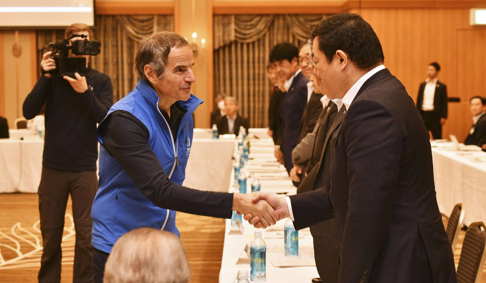 IAEA head Grossi visits wrecked Fukushima nuclear plant