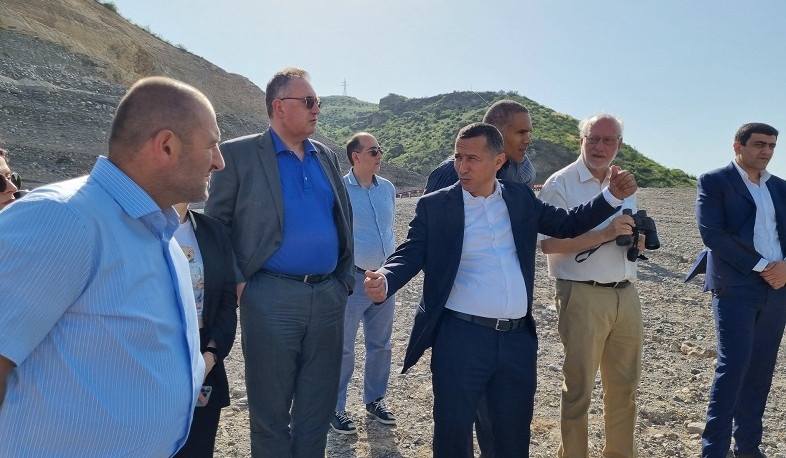 High-level delegation of Council of Europe visites entrance to Lachin Corridor
