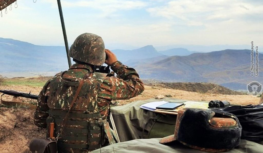Вооруженные силы Азербайджана открыли огонь из стрелкового оружия в направлении армянских позиций Ишханасара: Министерство обороны