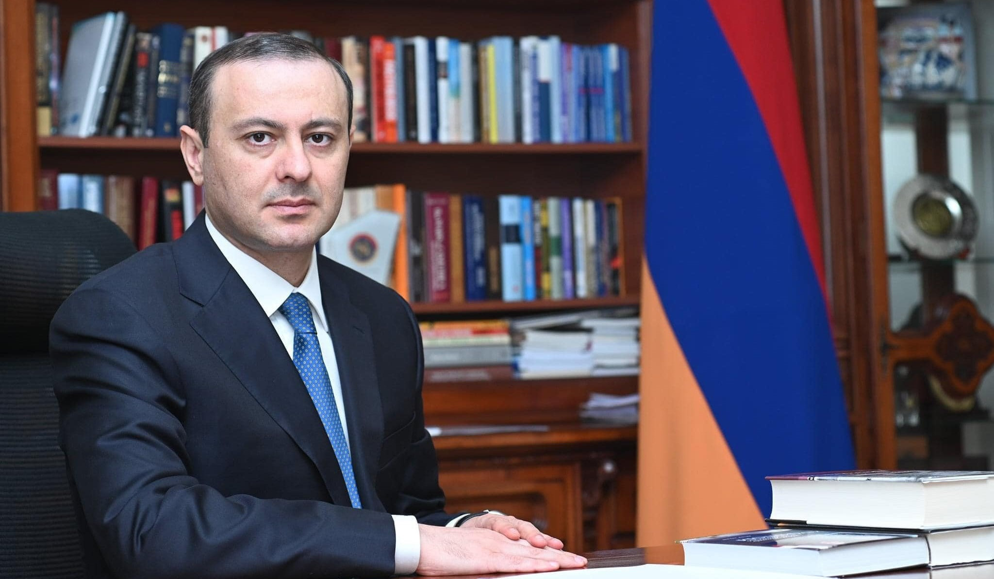 Armen Grigroyan briefs USAID’s Samantha Power on humanitarian crisis in Nagorno-Karabakh