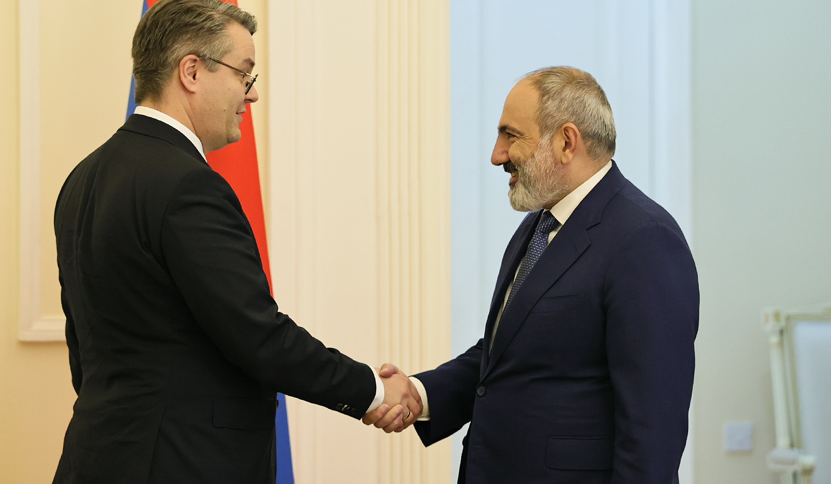 Armenian Prime Minister Pashinyan receives German Minister of State at the Federal Foreign Office Tobias Lindner