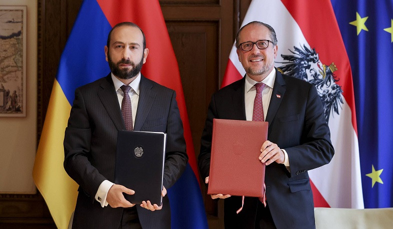 Главы МИД Армении и Австрии подписали протокол о реализации соглашения Армения-ЕС о реадмиссии