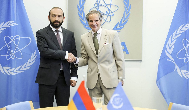 Meeting of Foreign Minister of Armenia with IAEA Director General