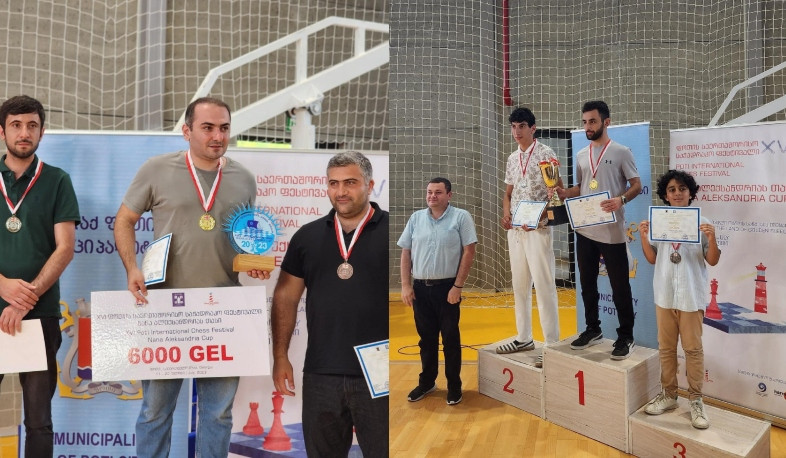 Nana Aleksandria Cup-2023 միջազգային մրցաշարում հայ շախմատիստները մրցանակային տեղեր են զբաղեցրել