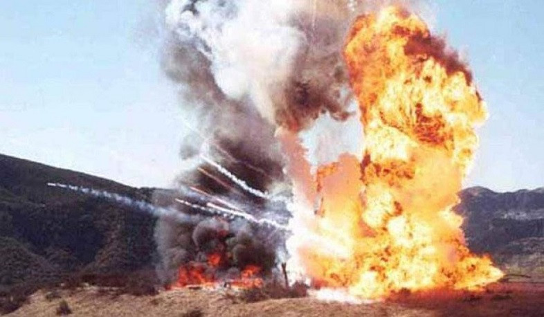 Взрыв на одном из военно-промышленных заводов Азербайджана
