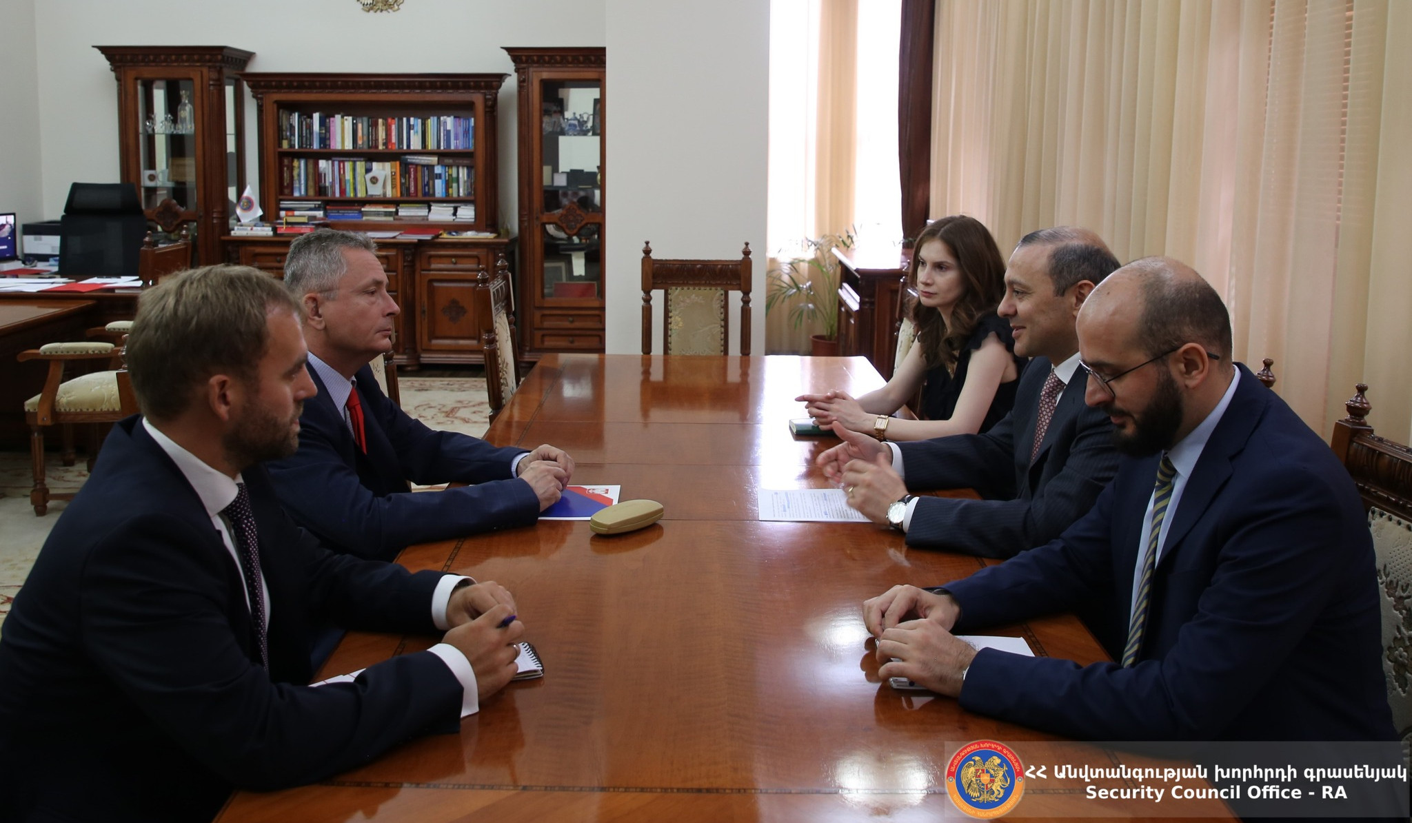 Secretary of Security Council presented difficult humanitarian situation in Nagorno-Karabakh to Ambassador of Poland