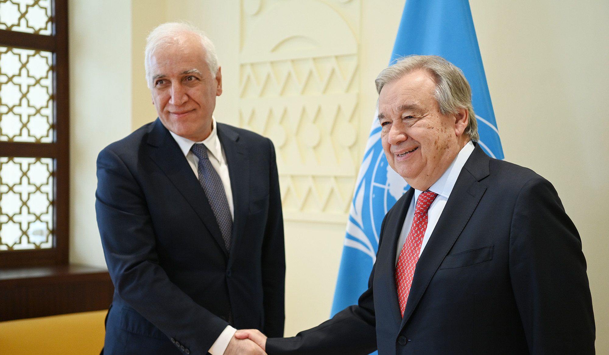 President of Armenia and UN Secretary General referred to realities in South Caucasus region
