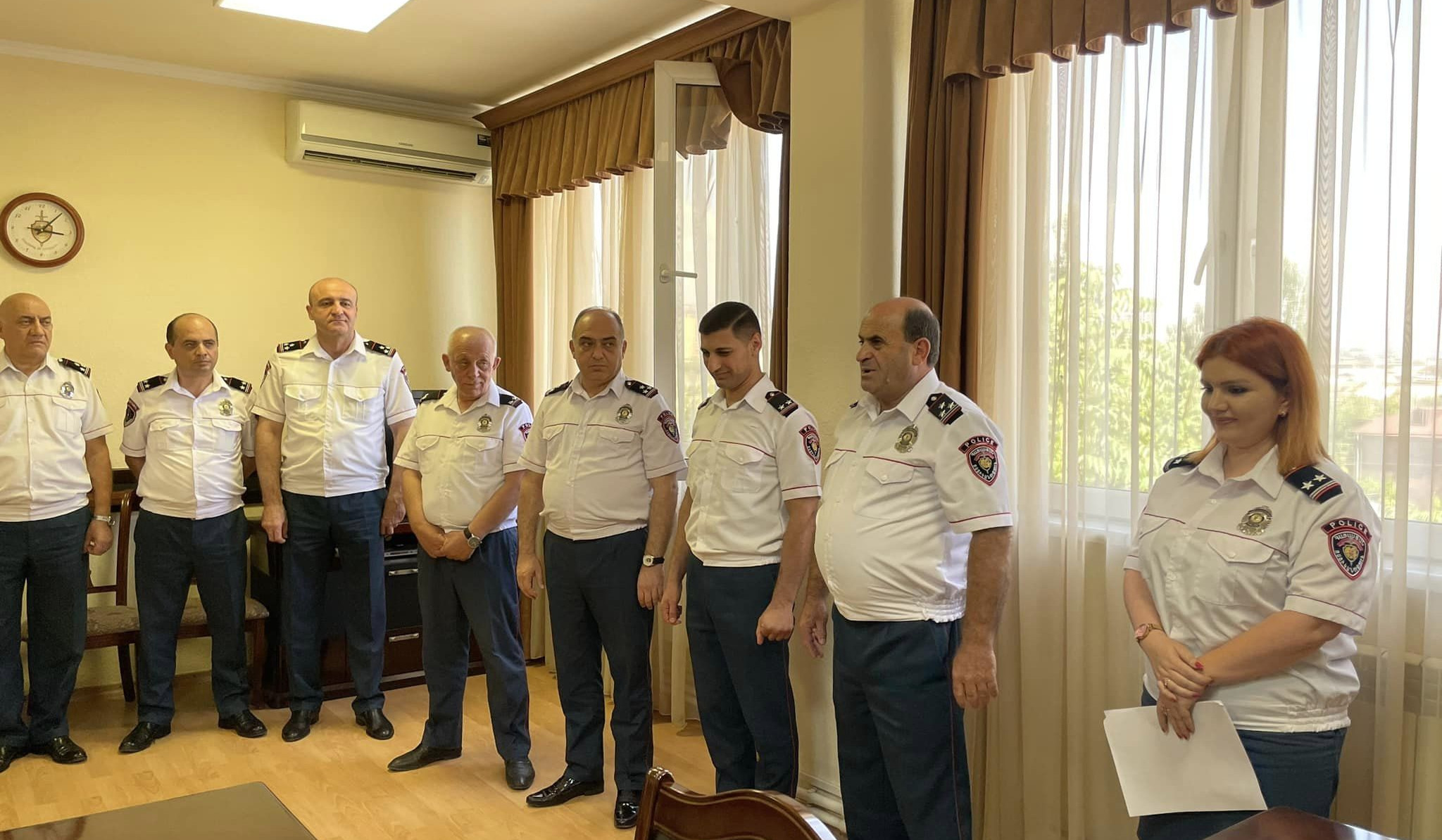 Ճանապարհային ոստիկանության մի շարք ծառայողներ պարգևատրվել են