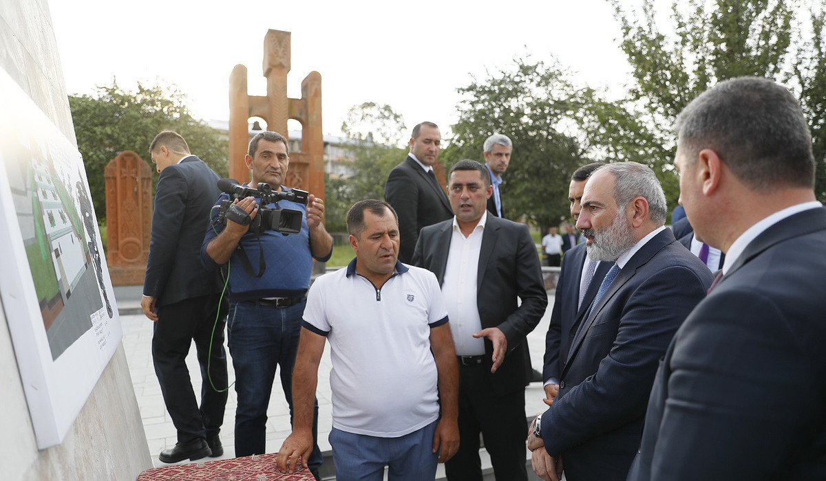 Ճամբարակում կառուցվում է 44-օրյա պատերազմում համայնքի զոհված զինծառայողների հուշահամալիր