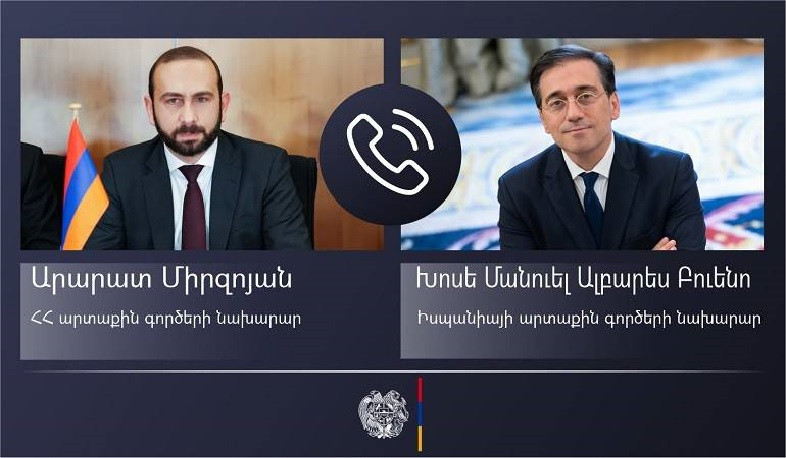 ԼՂ-ում հումանիտար իրավիճակի խորացումը կարող է վտանգել տարածաշրջանում խաղաղության հաստատմանն ուղղված Հայաստանի և միջազգային հանրության ջանքերը. Միրզոյանը՝ Իսպանիայի ԱԳ նախարարին