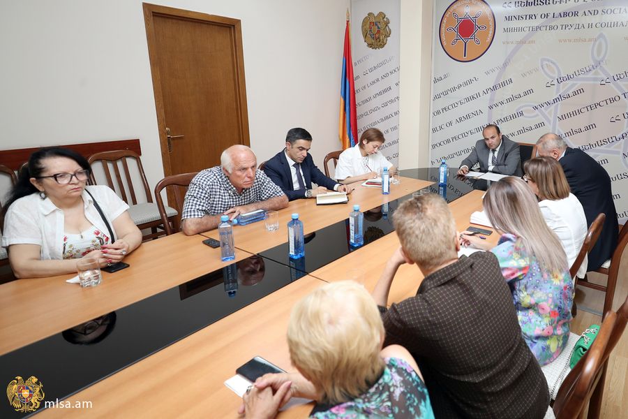 Քննարկվել են բռնի տեղահանվածներին բնակարանային ապահովության աջակցության ծրագրերին վերաբերող հարցեր
