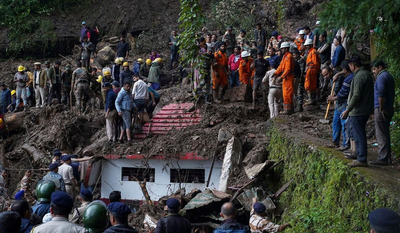 Rescuers search for missing from Shimla landslides as death toll rises