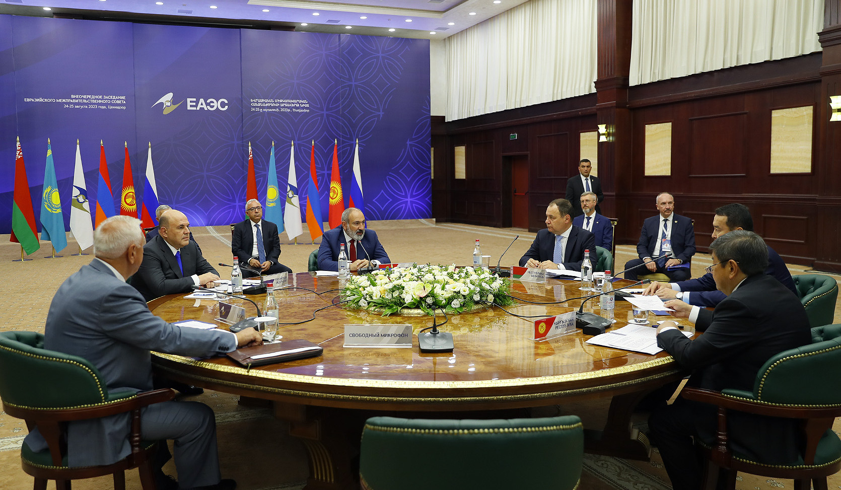 Prime Minister Nikol Pashinyan emphasized creation of common gas and energy market in terms of further development of EAEU