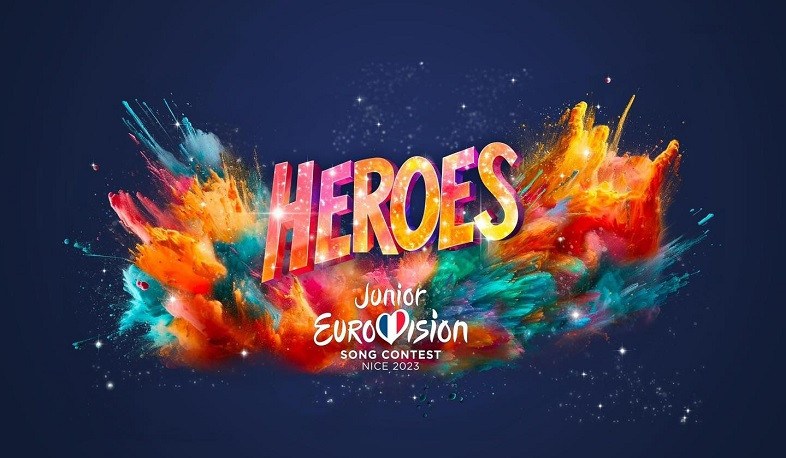 'Heroes': slogan and logo of Junior Eurovision 2023 known