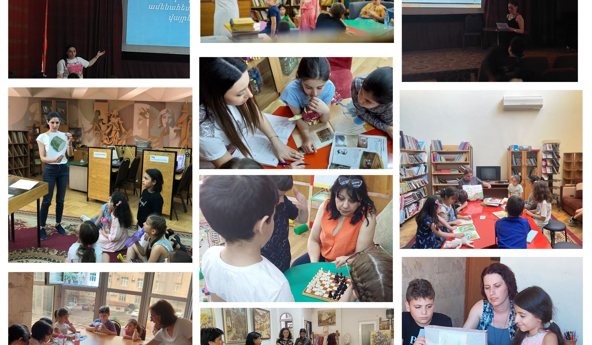 Խնկո Ապոր անվան ազգային մանկական գրադարանում ավարտվեց կրթամշակութային ամառային դպրոցը