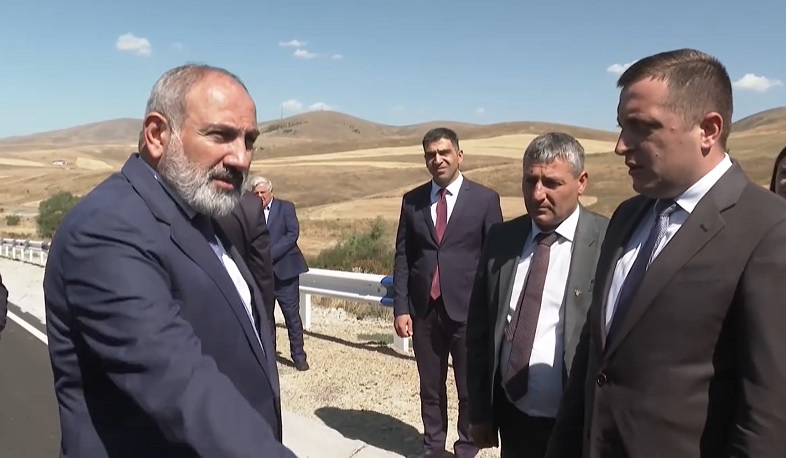 Փաշինյանը ծանոթացել է Երևան-Գյումրի-Վրաստանի սահման ճանապարհի հիմնանորոգման աշխատանքներին