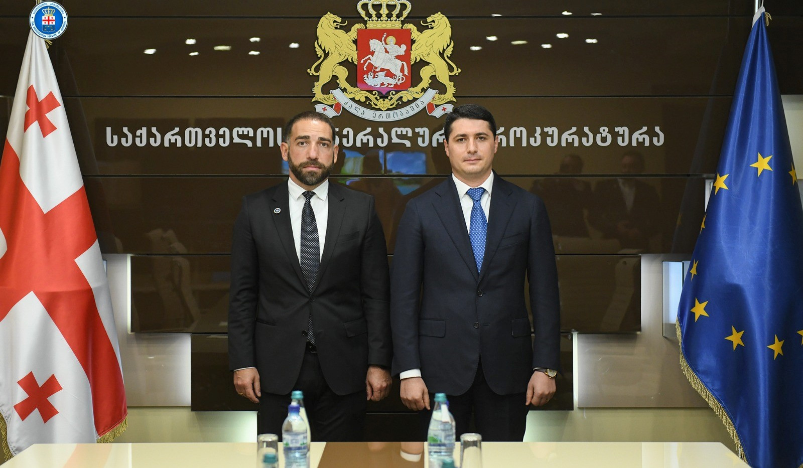 Արգիշտի Քյարամյանն ու Վրաստանի գլխավոր դատախազը քննարկել են երկու երկրների իրավապահ մարմինների համագործակցության հարցեր