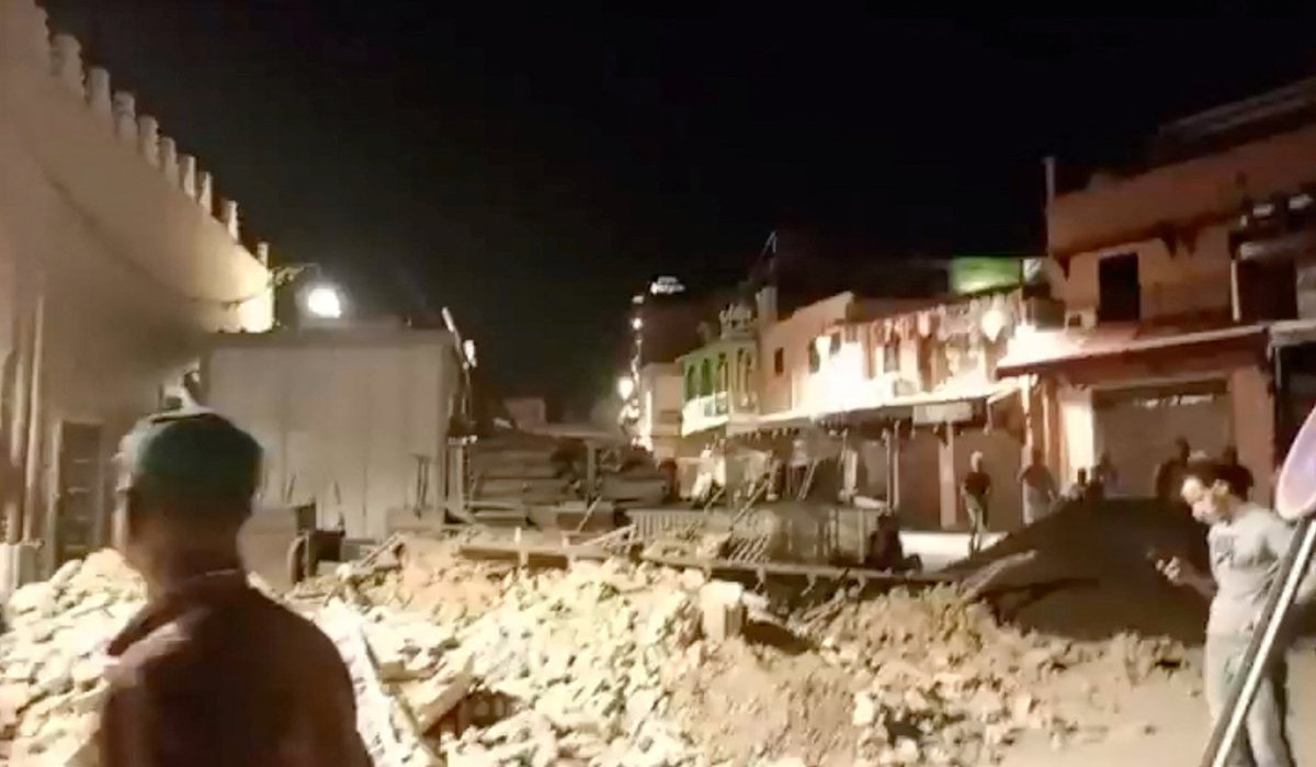 Strong earthquake in Morocco: more than 630 people died