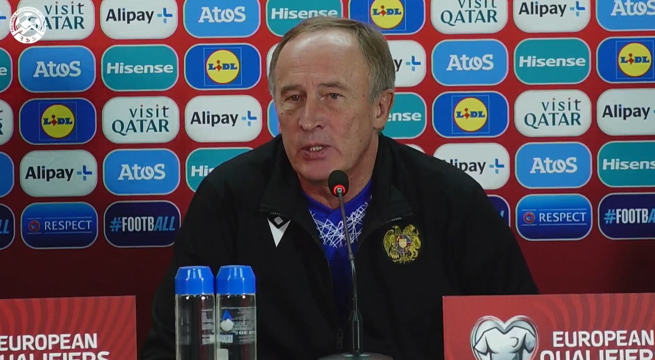 Ալեքսանդր Պետրակովի հետխաղային մամուլի ասուլիսը