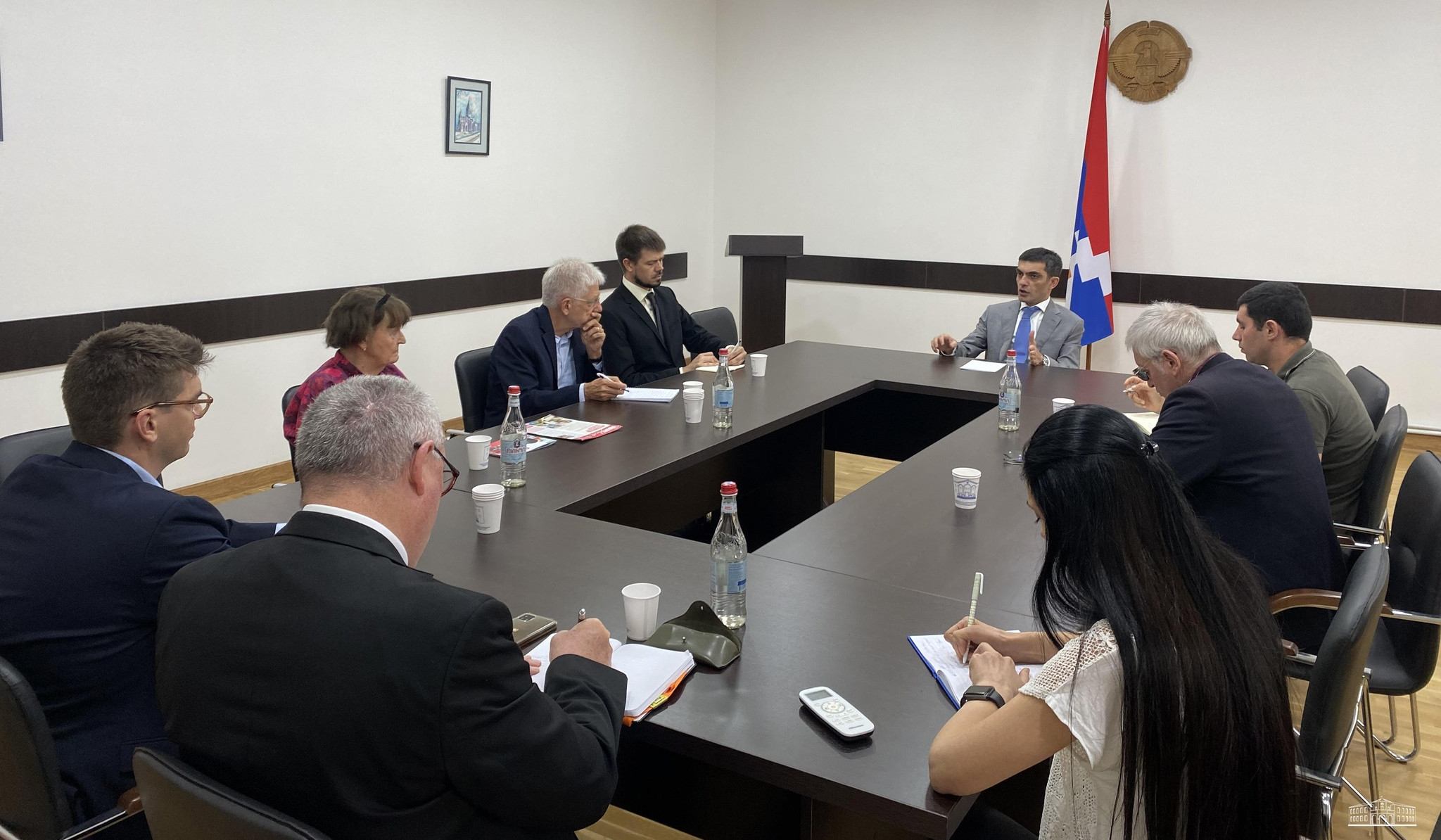 Nagorno-Karabakh Foreign Minister discussed issues related to humanitarian disaster caused by siege of Nagorno-Karabakh with Caroline Cox