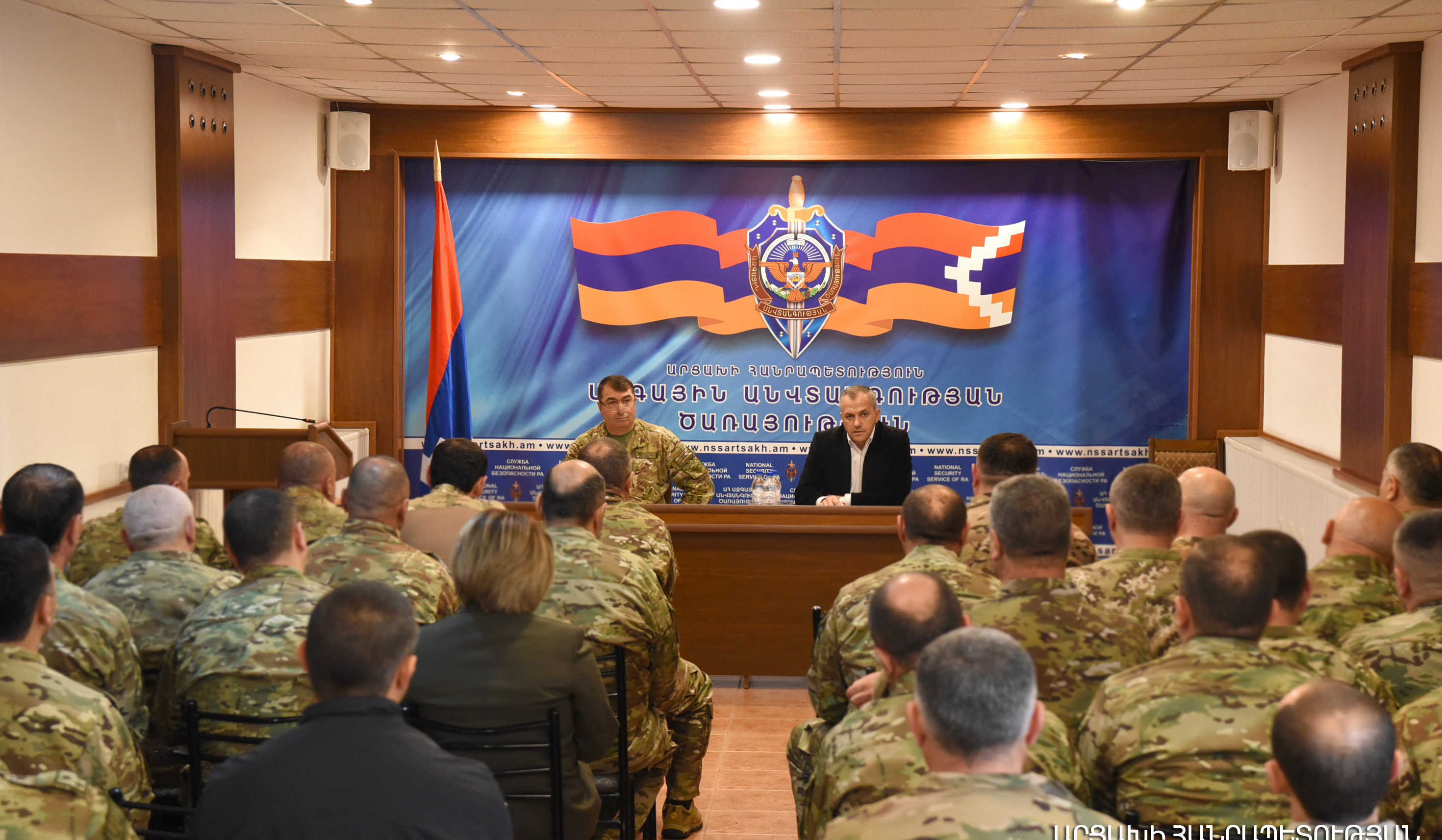 Президент Нагорного Карабаха посетил Службу национальной безопасности