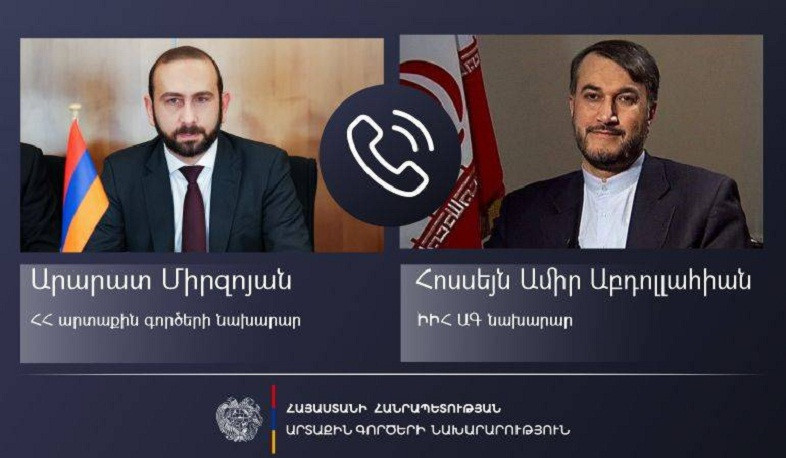 Министры иностранных дел Армении и Ирана обсудили вопросы, связанные со стабильностью и безопасностью на Южном Кавказе