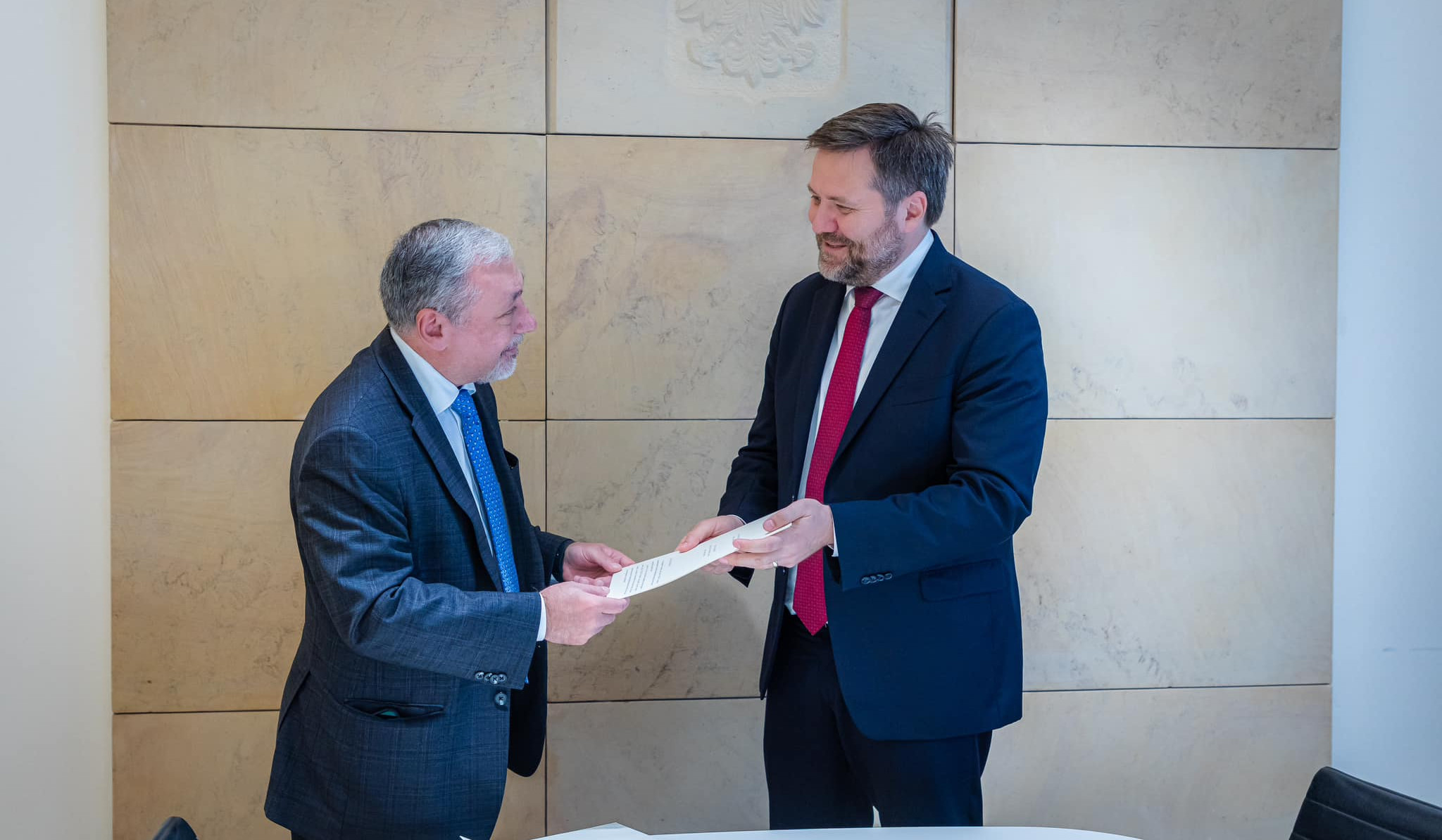 Լեհաստանում ՀՀ նորանշանակ դեսպանն իր հավատարմագրերի պատճենն է հանձնել Վոյչեխ Գերվելին