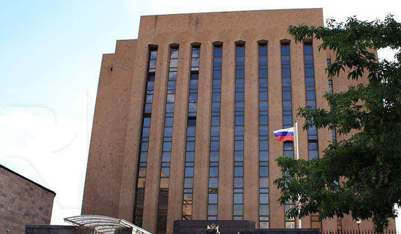 Russian Embassy in Yerevan sent note to Armenian Foreign Ministry regarding blockade of representation building
