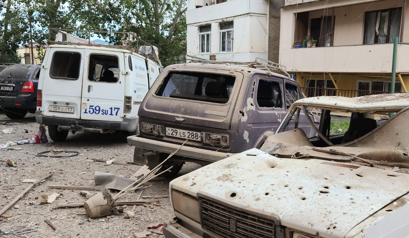 As of 03:00, number of victims among civilians reached 7: Nagorno-Karabakh Ombudsman