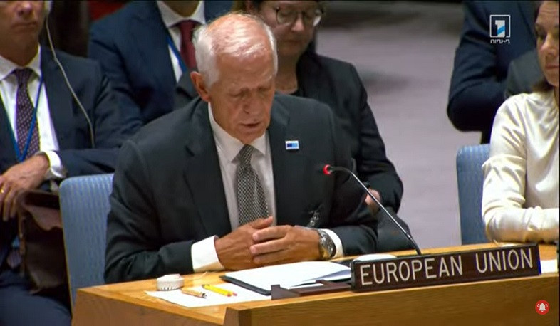 The use of force to resolve disputes is not acceptable, Borrell says at UNSC meeting on Nagorno-Karabakh