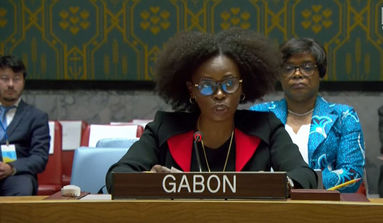 Gabon's representative at UN appealed to parties to not exacerbate tensions by stoking historical fears or resorting to hate speech