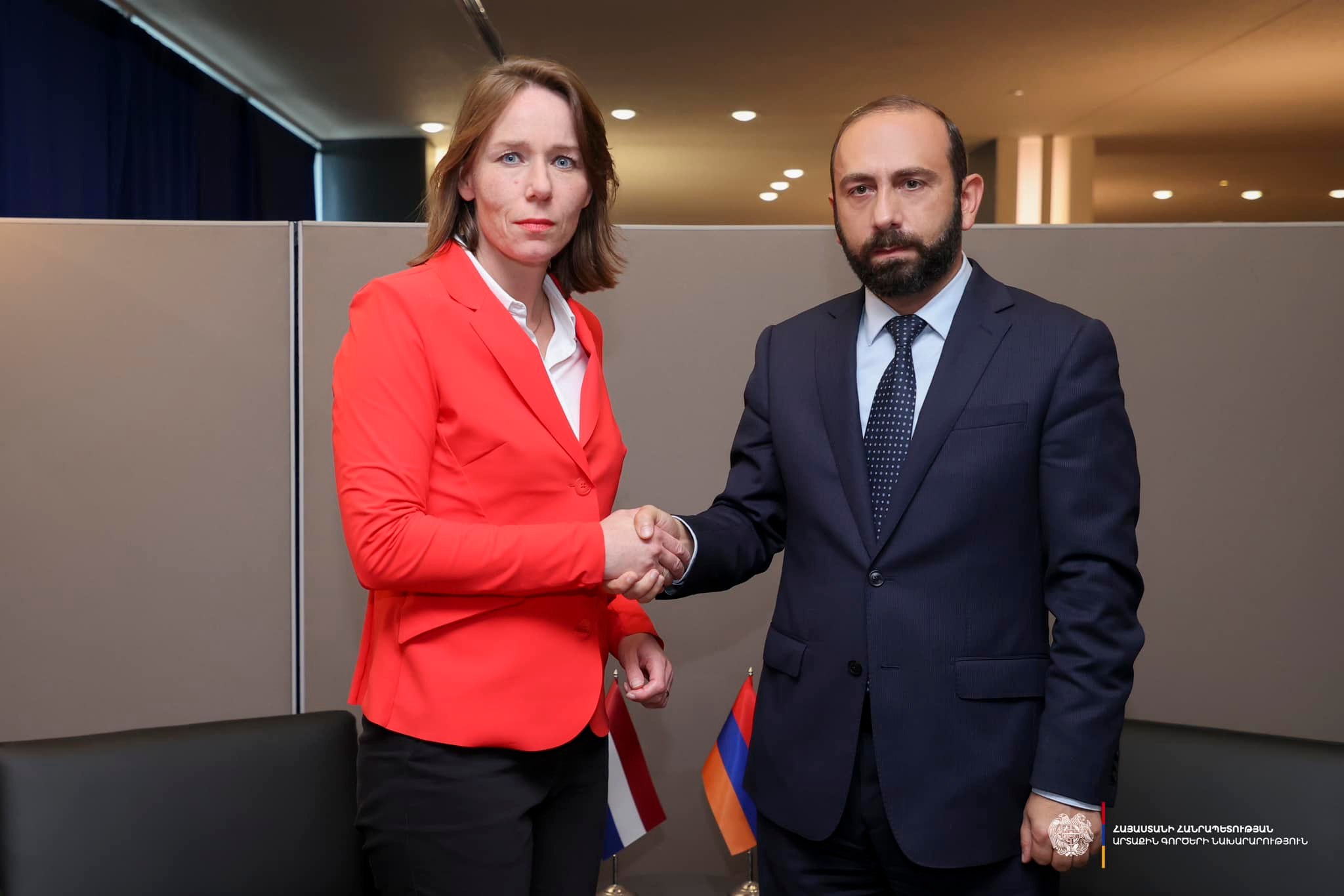 Ադրբեջանը նպատակ է հետապնդում էթնիկ զտման ենթարկել ԼՂ-ի 120 հազար բնակչությանը. Արարատ Միրզոյանը՝ Նիդերլանդների ԱԳ նախարարին
