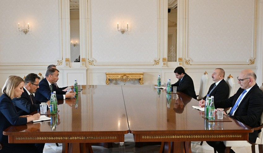 Алиев и Клаар обсудили гуманитарную ситуацию в Нагорном Карабахе