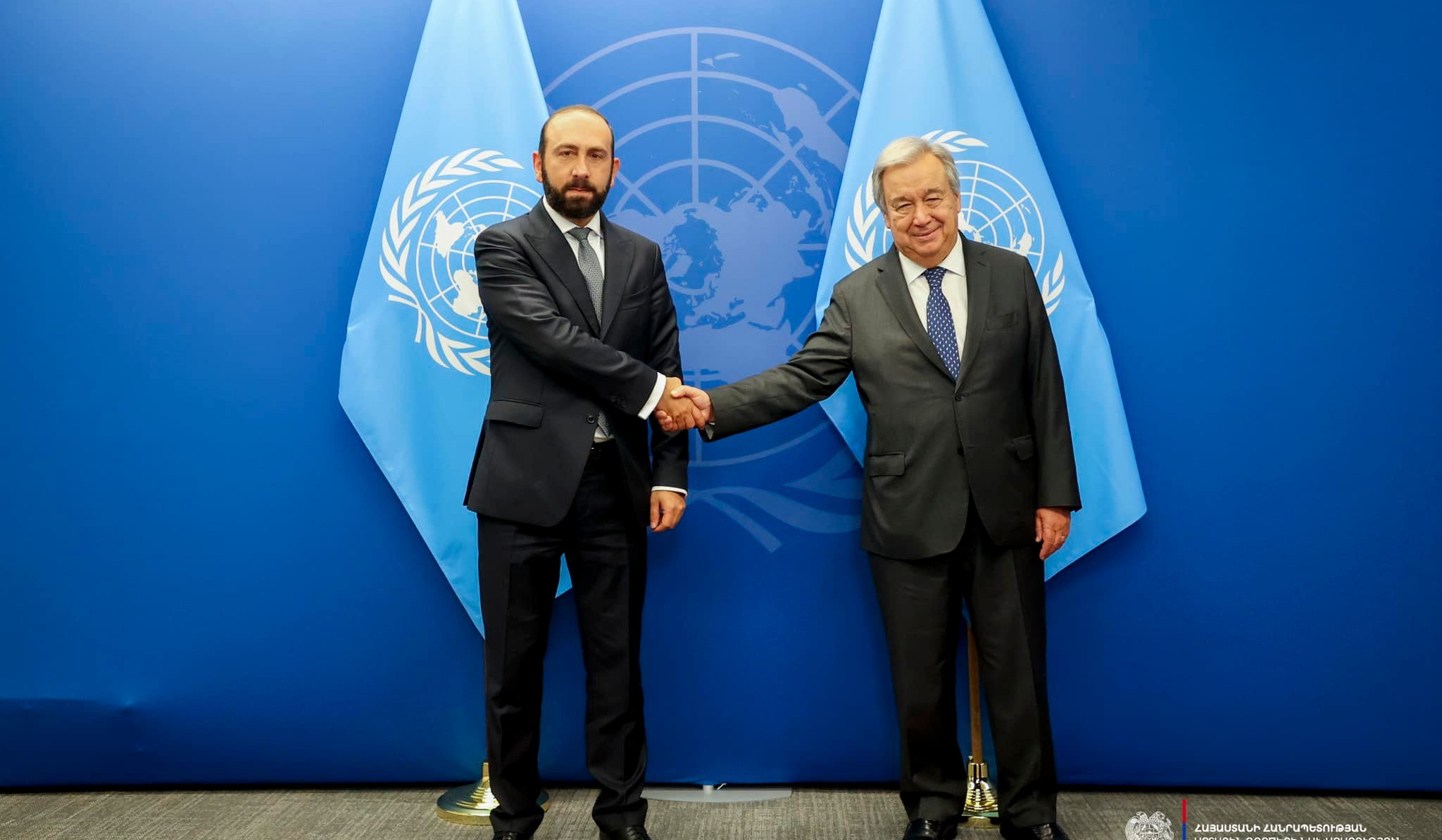 Foreign Minister of Armenia met with UN Secretary General