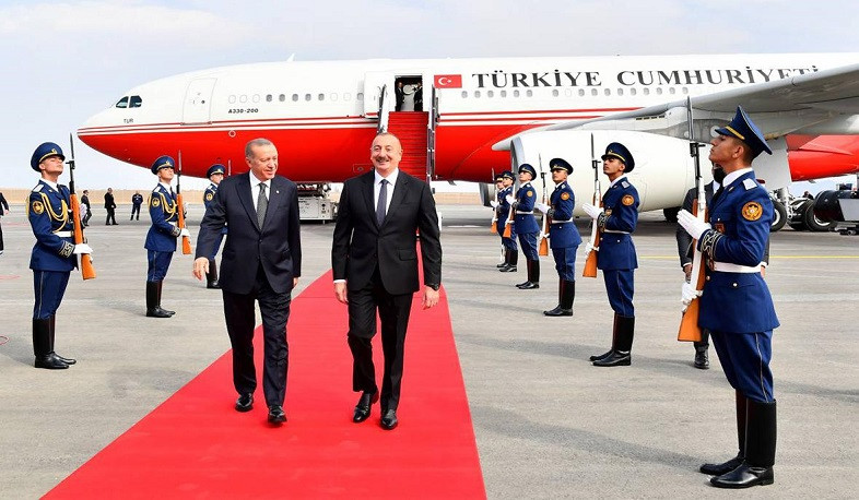 В Нахиджевани началась личная встреча президентов Азербайджана и Турции