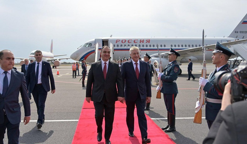 Kolokoltsev arrived in Yerevan to participate in joint collegium of Ministry of Internal Affairs of Armenia and Russia