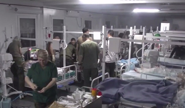 ՌԴ ռազմական բժիշկները բուժօգնություն են ցուցաբերել պահեստի պայթյունից տուժած ԼՂ բնակիչներին