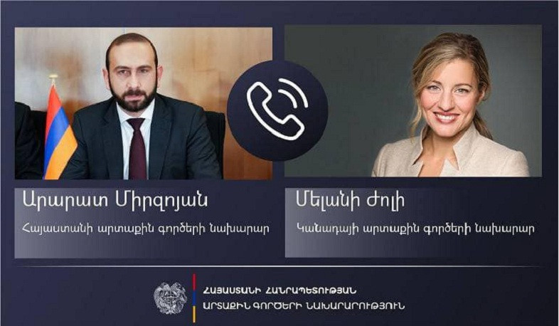 Արարատ Միրզոյանը Կանադայի պաշտոնակցին հայտնել է` Ադրբեջանը ԼՂ-ում իրականացնում է իր ծրագրած էթնիկ զտումների քաղաքականությունը