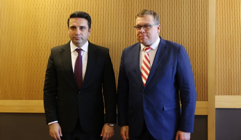 President of Parliament of Estonia to Alen Simonyan: territorial integrity of Armenia is of priority for us