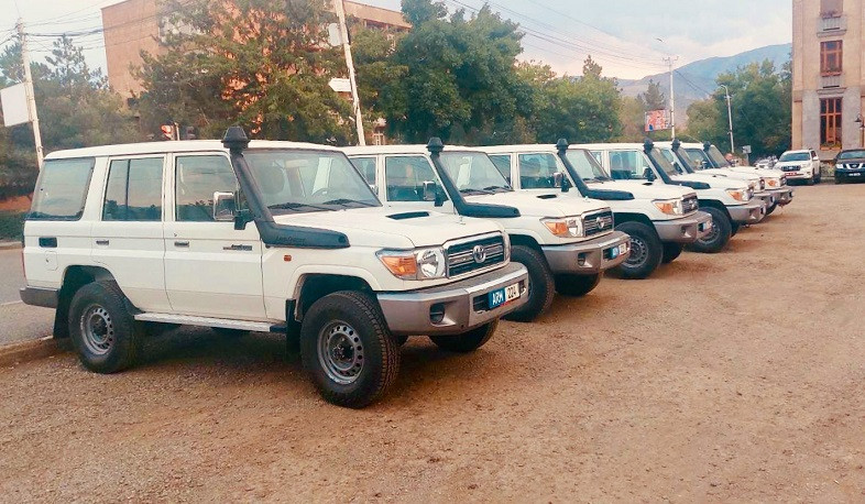 Vehicle fleet of EU mission in Armenia replenished with 11 new vehicles