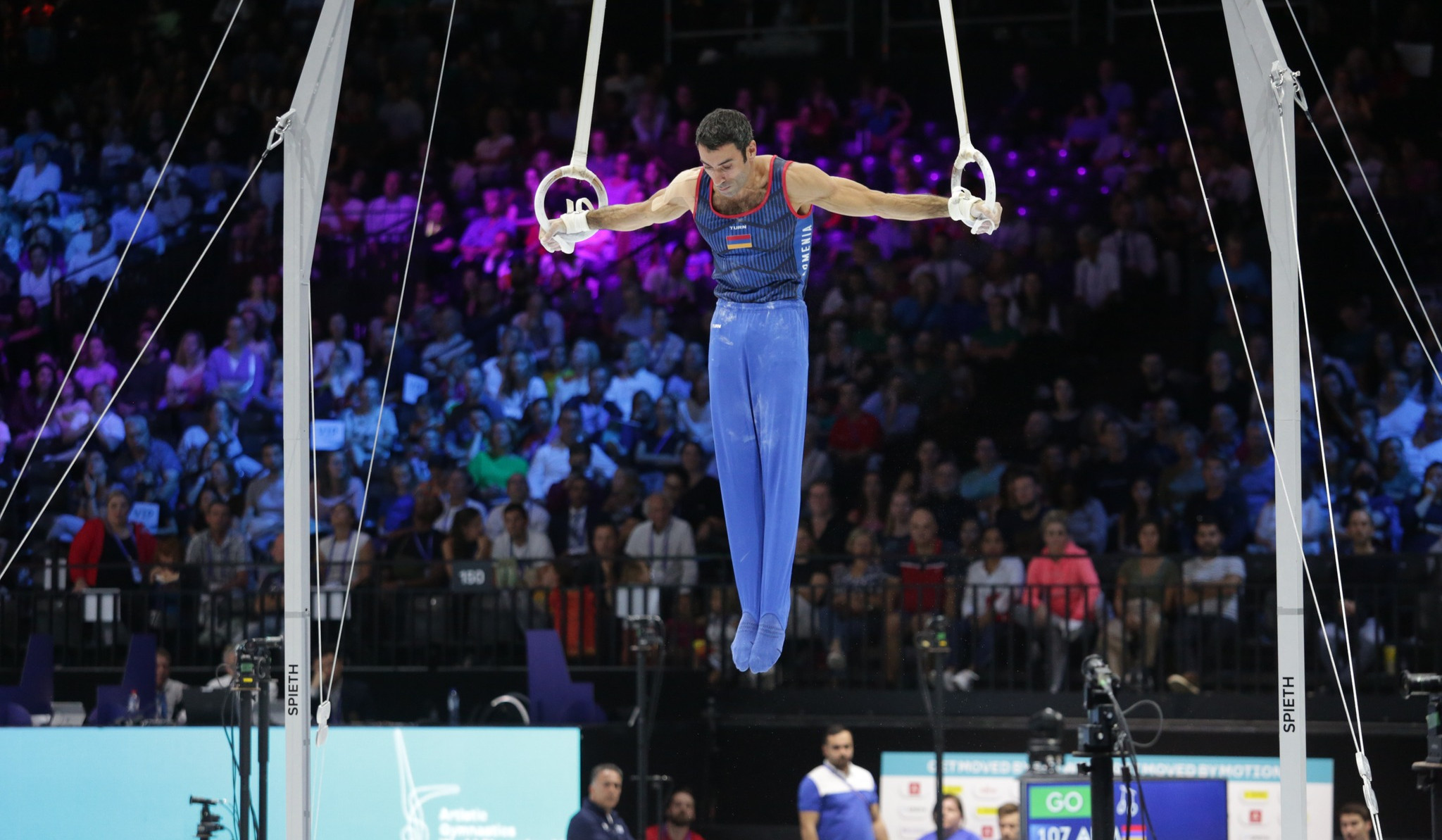 Մեր մարզիկներն Անտվերպենում մասնակցում են սպորտային մարմնամարզության աշխարհի առաջնությանը