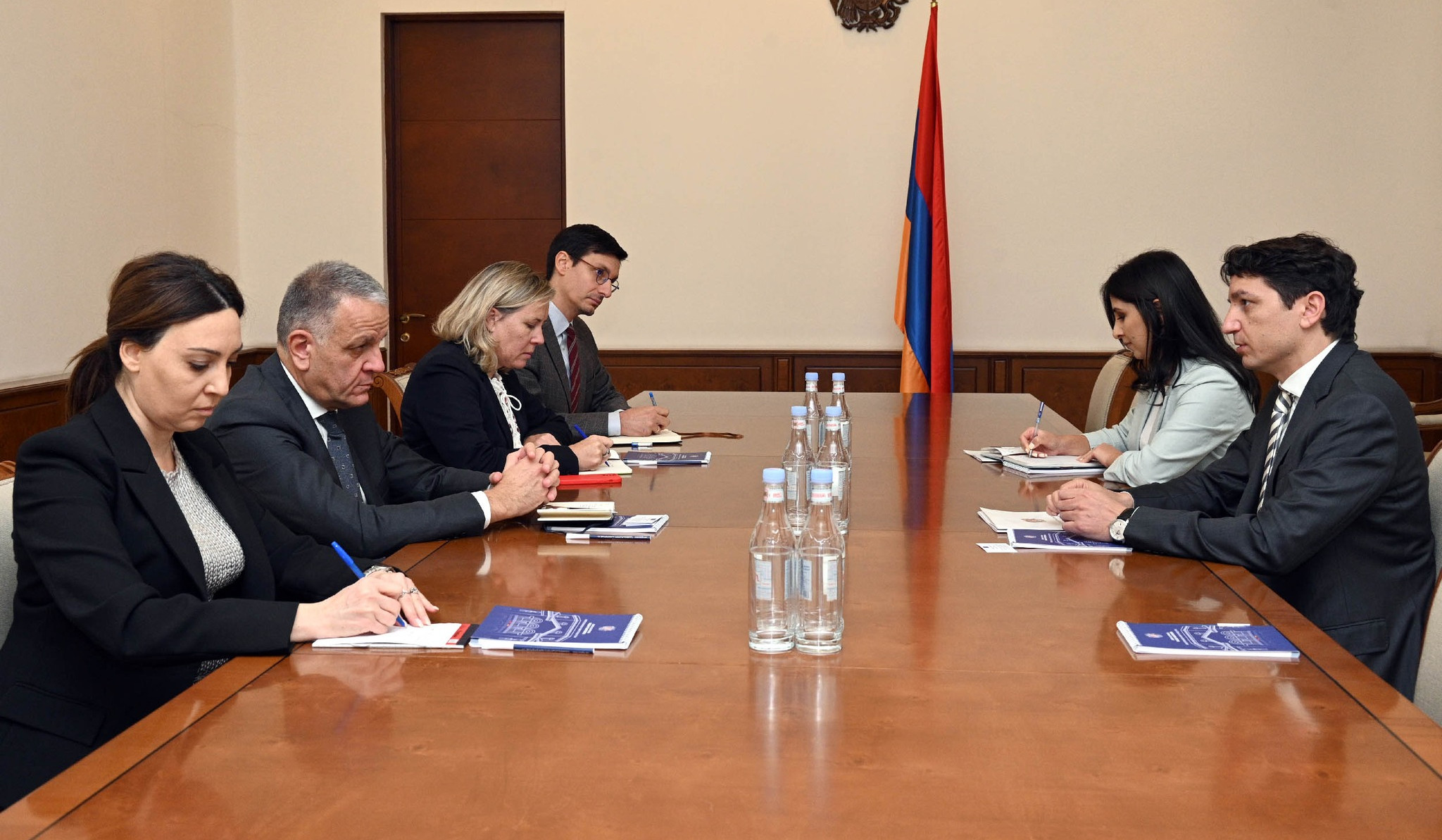 Ambassador Maragos reaffirmed commitment of EU to support plans of Armenian Government regarding displaced people of Nagorno-Karabakh